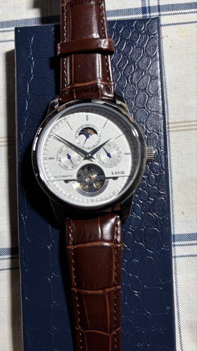 Relógio LIGE - TURBILHÃO automático - Bom e bonito!!!