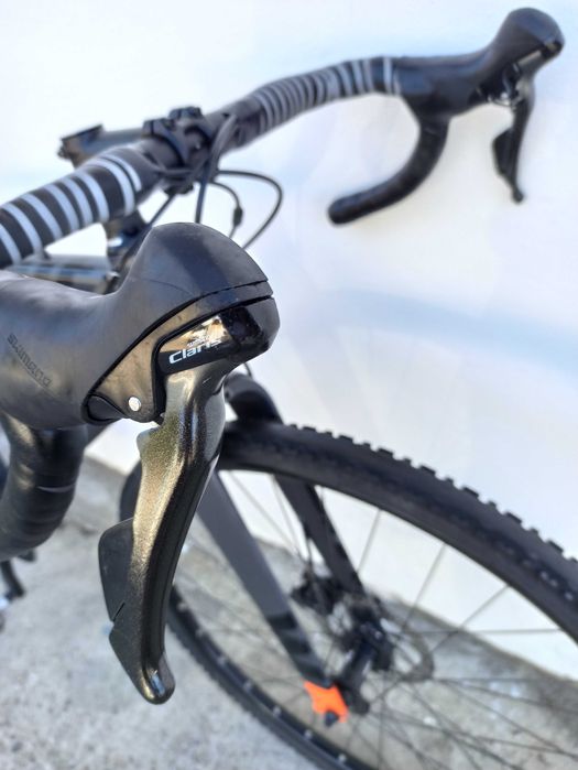 Rower gravel przełaj White GX Lite koła 28 tarczówki  na 160-180 cm