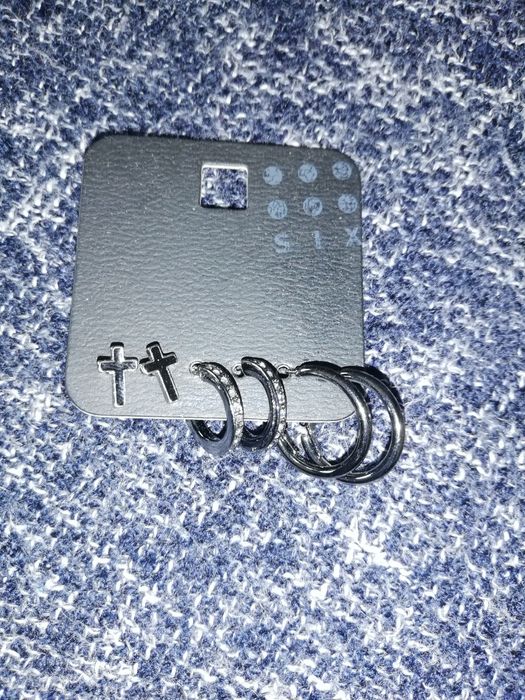 Conjunto de 3 pares de brincos