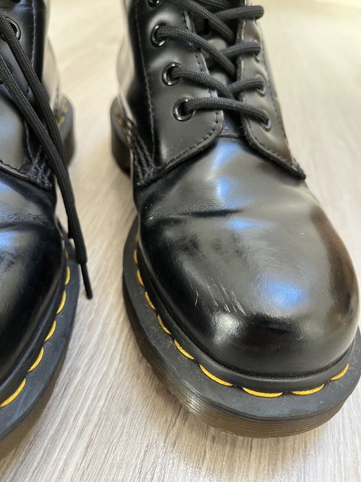 Martensy skórzane 1460 Black Smooth - buty Dr Martens