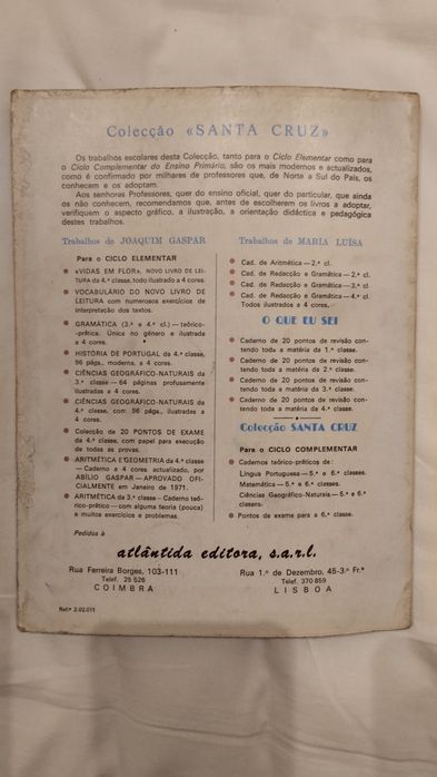Gramática da Escola Primária 1968