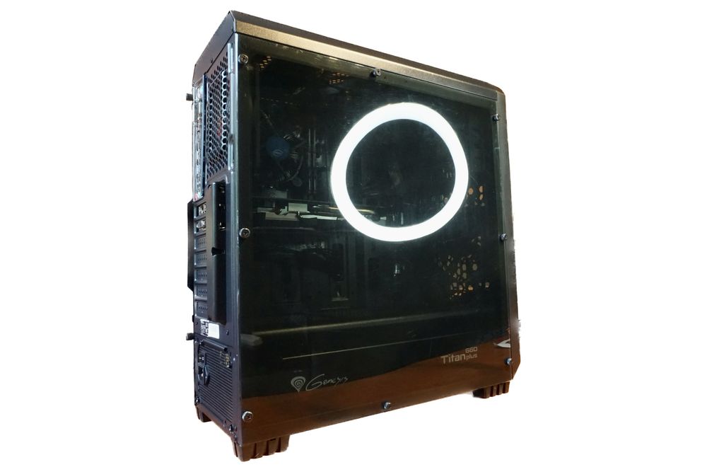 Komputer Gamingowy RX570 Armor 8GB, i3 9100F, 16 RAM prawie 7 TB!!!