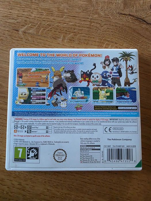 Pokemon Moon - Nintendo 3DS - SAMO PUDEŁKO