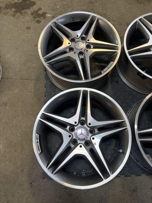 Felgi 5x112 7,5J 18 Cali ET 42,5 | Mercedes W176 A Klasa C E | Komplet