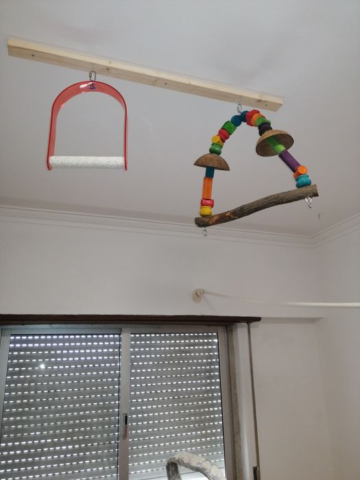 Fonte para pássaros, Rede de escalada para pássaros