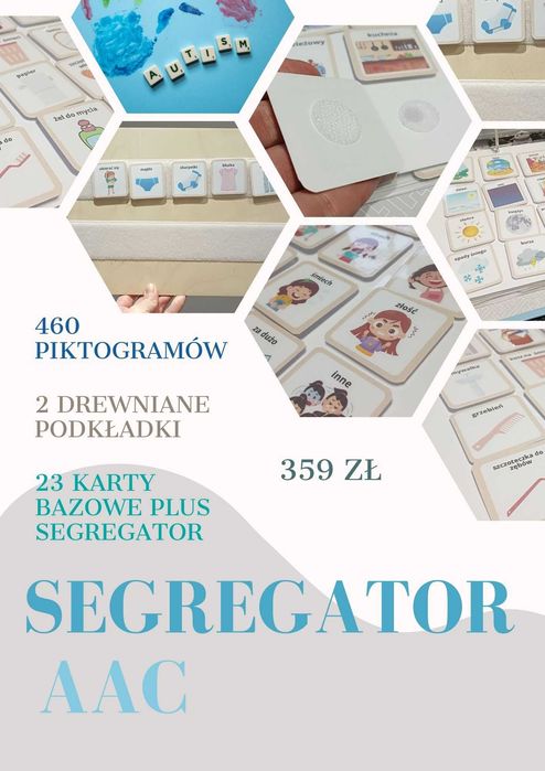 aac autyzm segregator komunikacja niewerbalna rzepy
