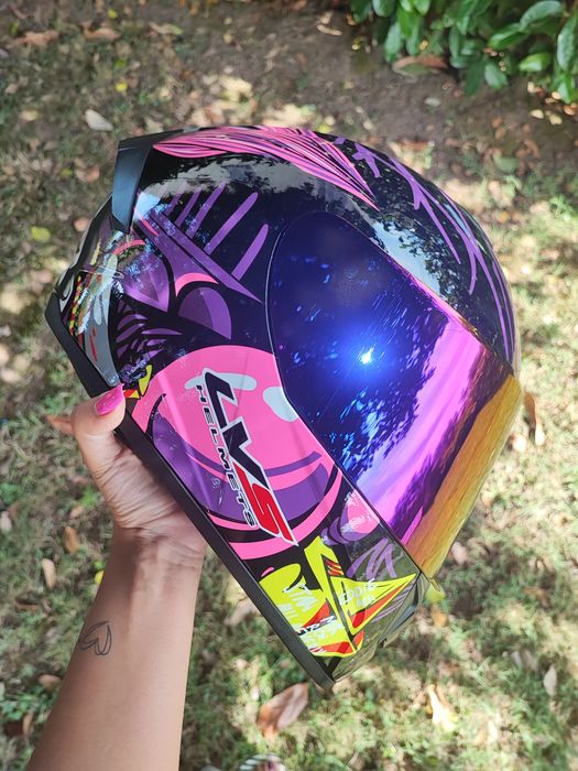 Capacete LVS Rosa