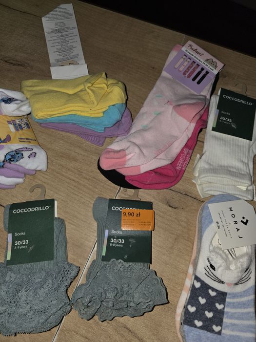 26 par nowych skarpetek Coccodrillo,  hm 30/33