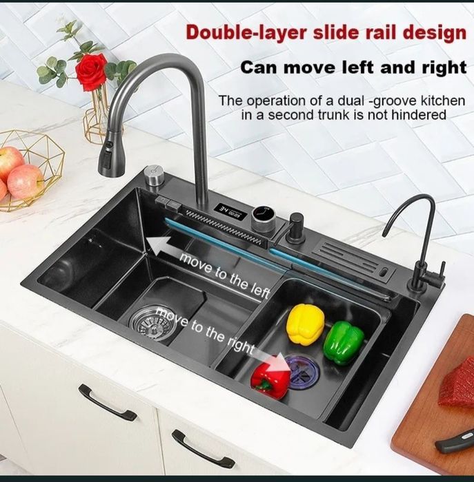 Багатофункціональна мийка на кухню