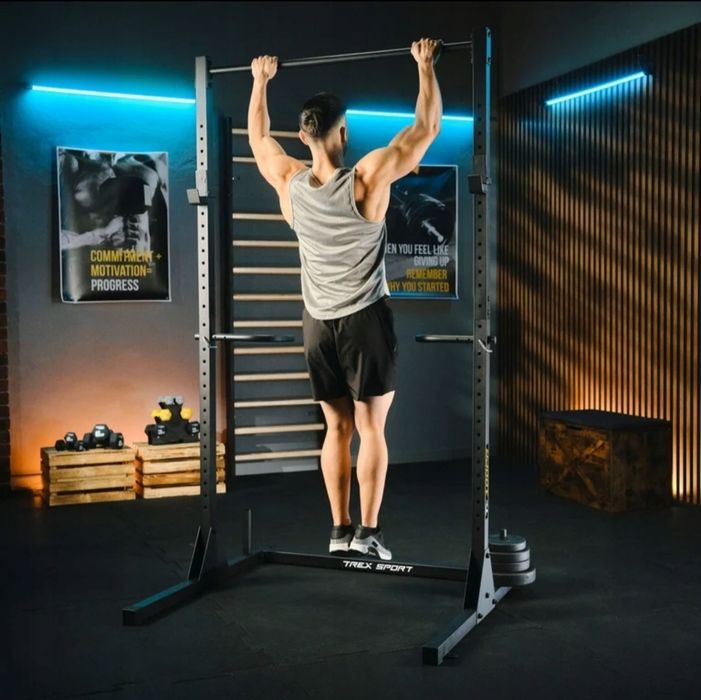 Drążek stacjonarny do podciągania poręcze do ćwiczeń dipów 300kg Trex