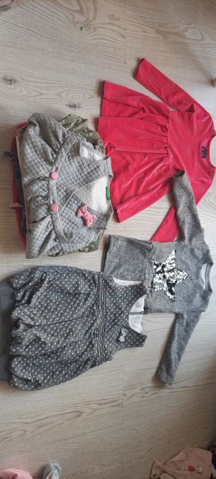 Paka ubrań dla dziewczynki 98-104