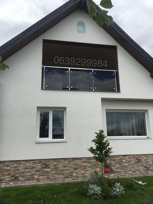 Перила з нержавійки та Скла