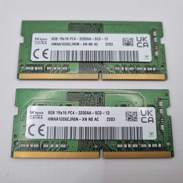 Pamięć RAM SK hynix 16GB (2x8GB) DDR4 3200MHz SODIMM