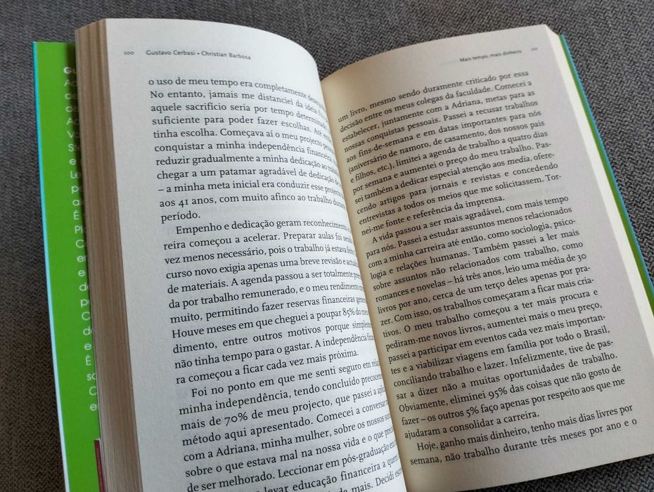 Livro "Mais tempo, mais dinheiro" Gustavo Cerbati & Christian  Barbosa