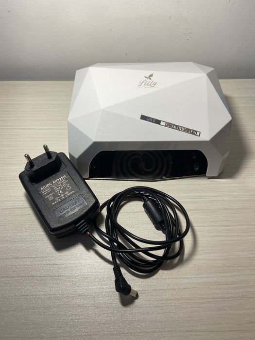 Лампа для манікюру гель-лаку нарощування 36W lilly з блоком