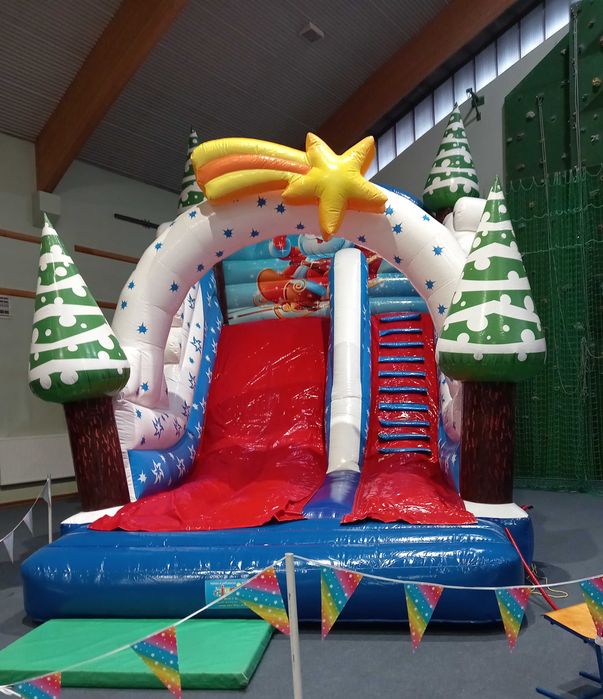 Imprezy z Mikołajem, zimowe dekoracje, dmuchańce, animacje, snowtubing
