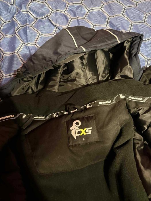 Kurtka CXS BALTIMORE ciemnoniebiesko-czarna