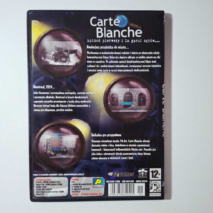 Carte Blanche PC