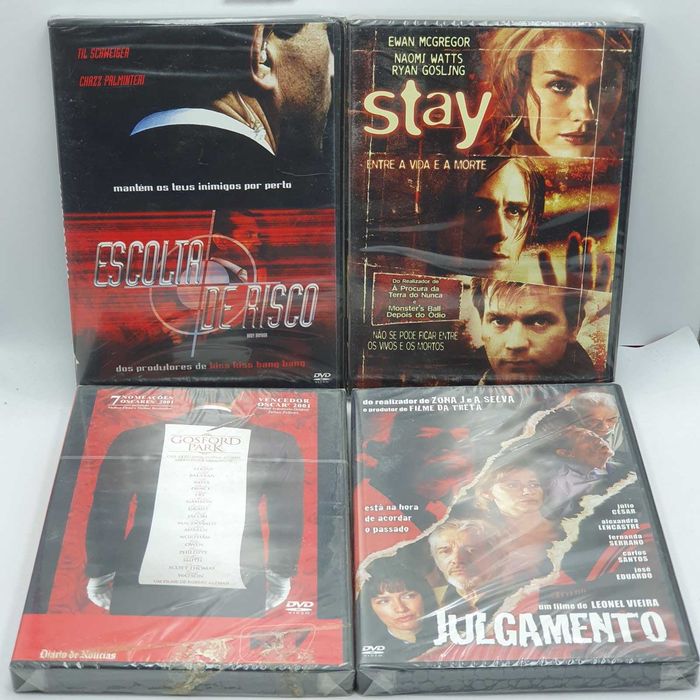 Lote 5/3 - Pack de 18 Filmes Novos e Selados em DVD - Ref.VI