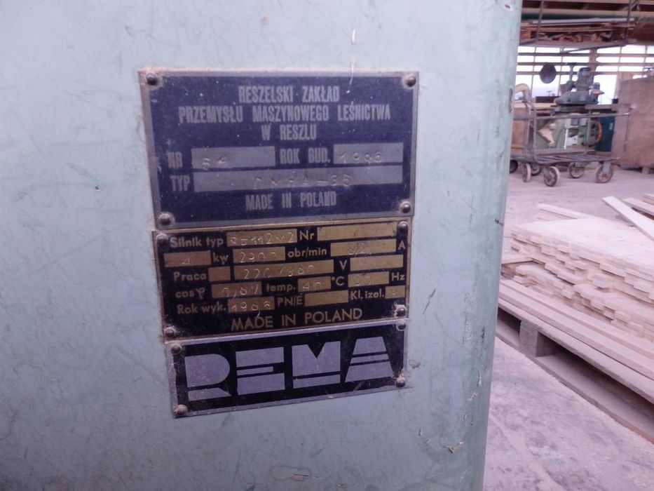 Pilarka formatowa dwupiła REMA