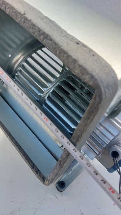 Ventilador extrator 1500 m3h Ar fumos tintas de estufas de  pintura