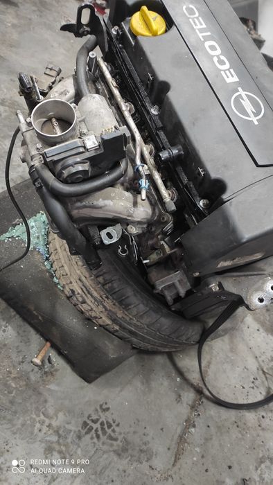 Opel Astra H 1,6 silnik 16XEP uszkodzony