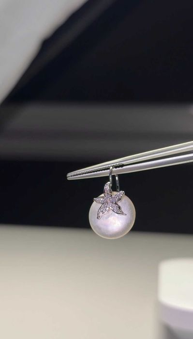 Серьги с жемчугом Yvel