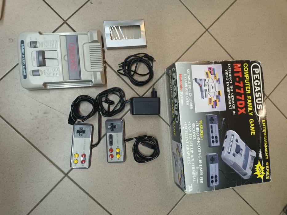 Pegasus MT-777DX Konsola Pegasus retro Konsola zestaw PUDEŁKO