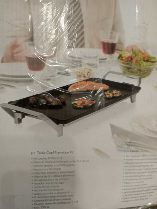 Płyta grillowa elektryczna Princess 2500w podgrzewacz do potraw