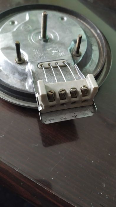 Placa elétrica de fogão + isolamento