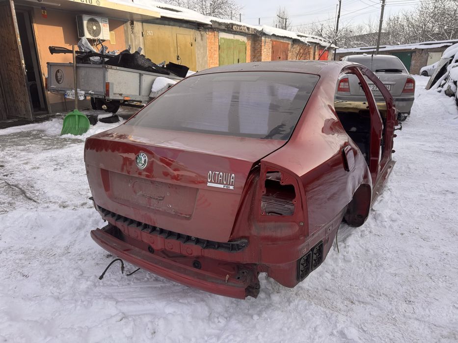 Бампер Шкода Октавія А5 до рест