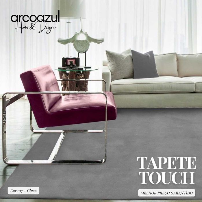 Tapete Touch - Melhor Preço Garantido - 200x290cm - By Arcoazul
