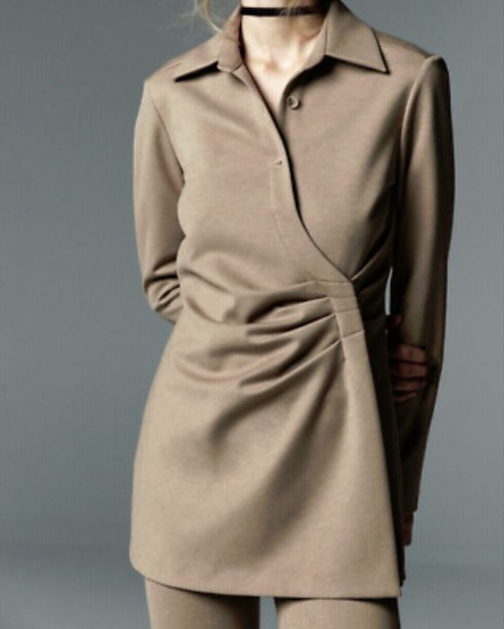 Подовжений піджак від Zara