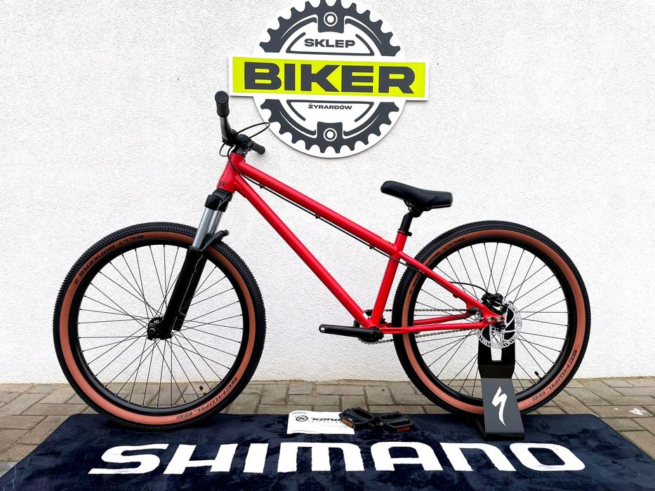 Rower Dirt KONA SHONKY 26 Rama L Street Stunt Pumptrack Manitou Circus