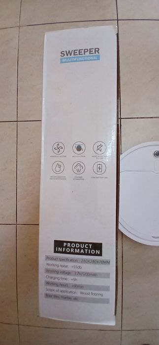 Aspirador robô novo