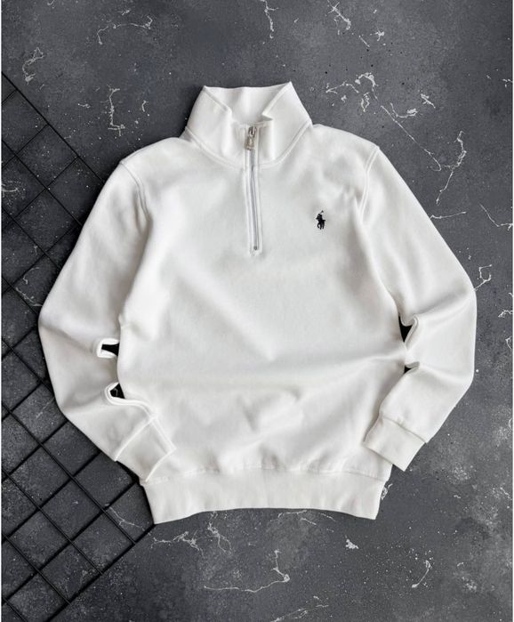 ‼️TOP‼️БЕЗ ПРЕДОПЛАТ‼️Мужская кофта полу зип поло Polo Ralph Lauren | кофта полу замок поло Ральф | зипка Polo Ralph Lauren | кофта 1/3 поло |