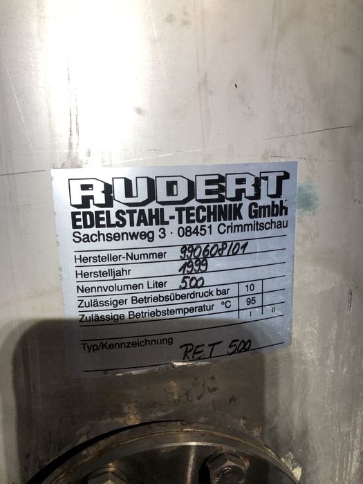 Bufor 500l nierdzewny