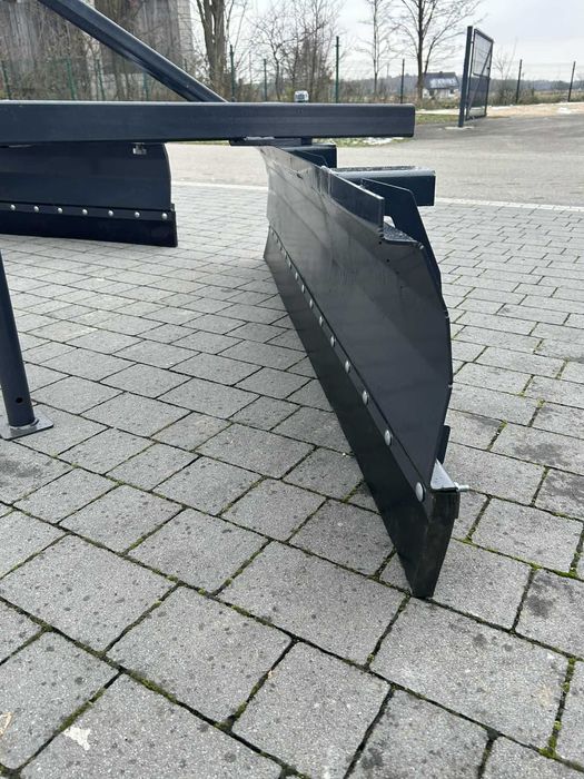 Pług do śniegu na tył ciągnika Spych śnieżny Obrotowy do traktora Guma