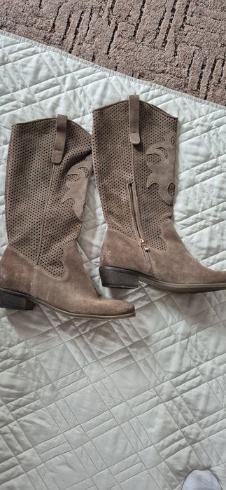 Buty kozaki do kolan