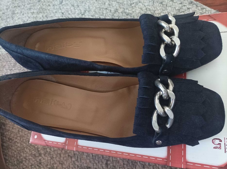 Navy Blue Shoes, Size 40