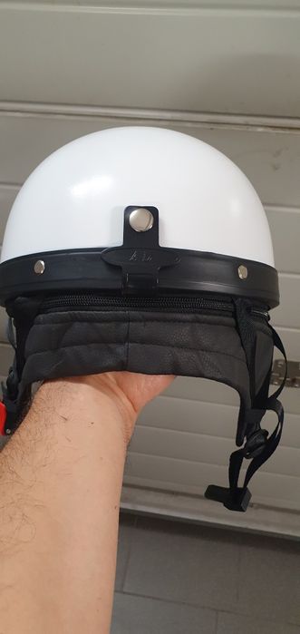 Kask orzeszek gogle