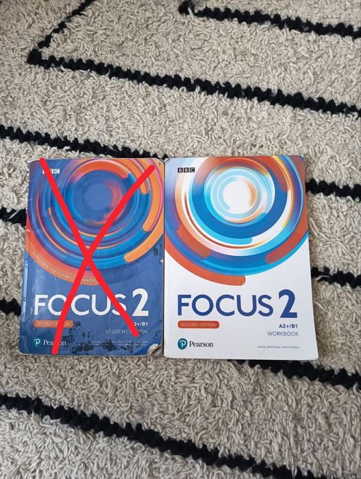 Książki angielski focus 2 ( podręcznik i ćwiczenia)