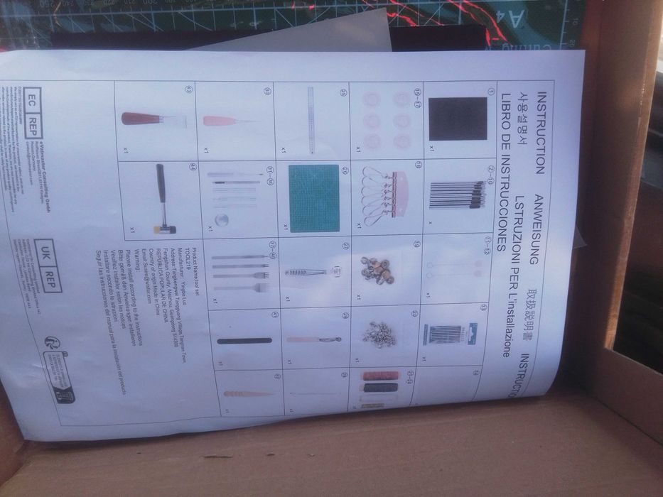 Kit Couro. Pro.49€. Oportunidade