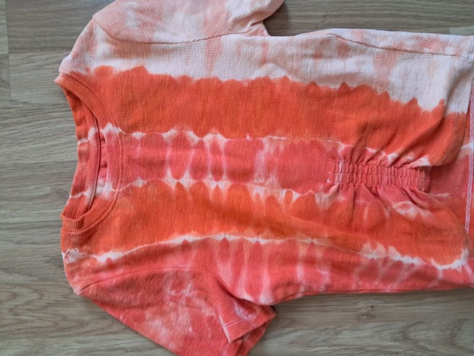 Koszulka crop top ombre S.