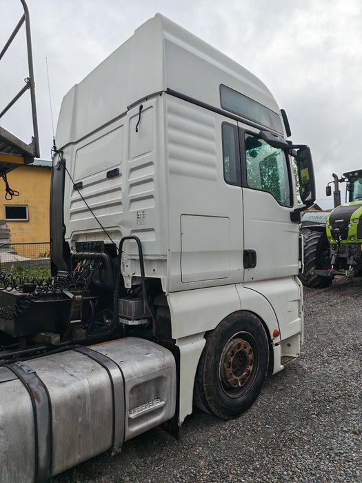 Man TGX 440 Mega hydraulika Manual Kempf naczepa 43m3 Scania, Volvo