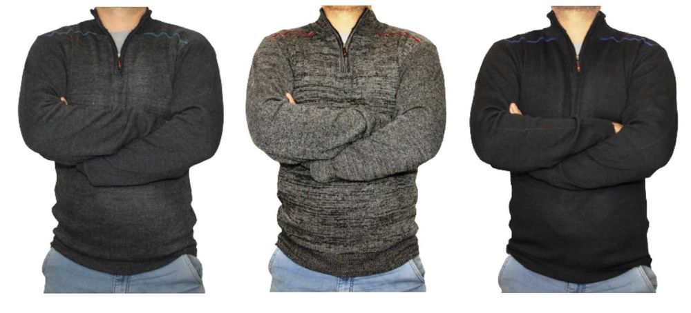 Rewelacyjny sweter męski mix rozmiary od L do 4XL