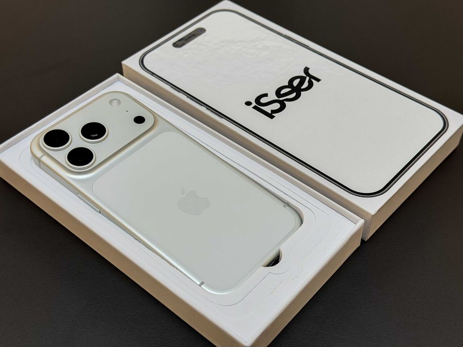 RATY 0% • iPhone 17 Pro 256GB • 100% BAT • SIM • Srebrny • Gwarancja