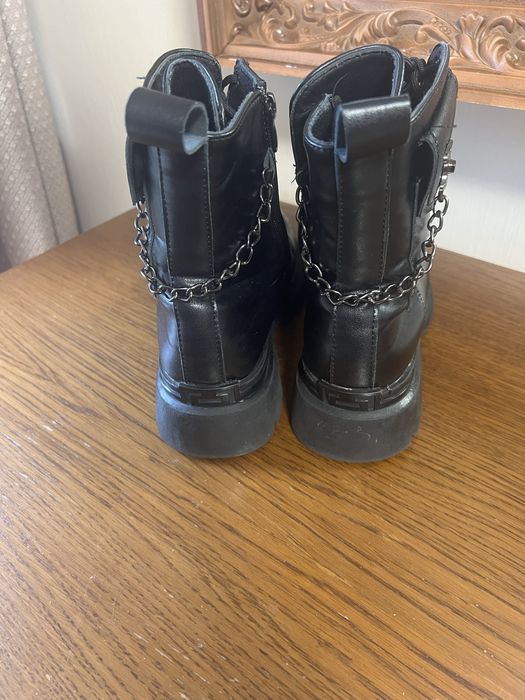 Зимові ботінки, черевики 36 розмір шкіра