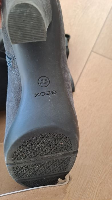 Skórzane buty.zamszowe geox