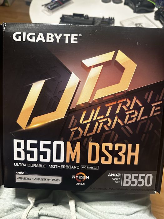 Gigabyte Plyta glowna B550M DS3H + Ryzen 5 3600 GWARANCJA